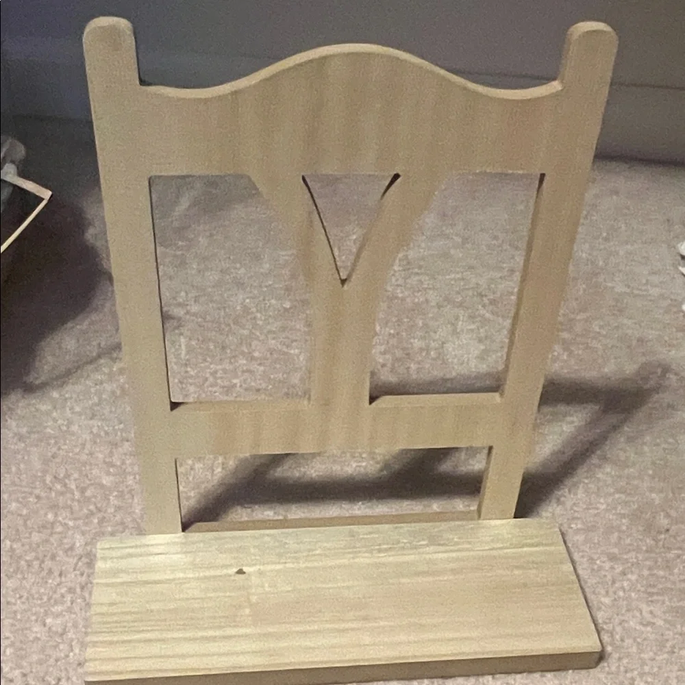 NWT Wooden Decor Wall Shelf Natural Finish 12.25